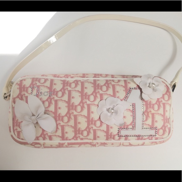 Dior Handbags - Christian Dior monogram girly pochette bag